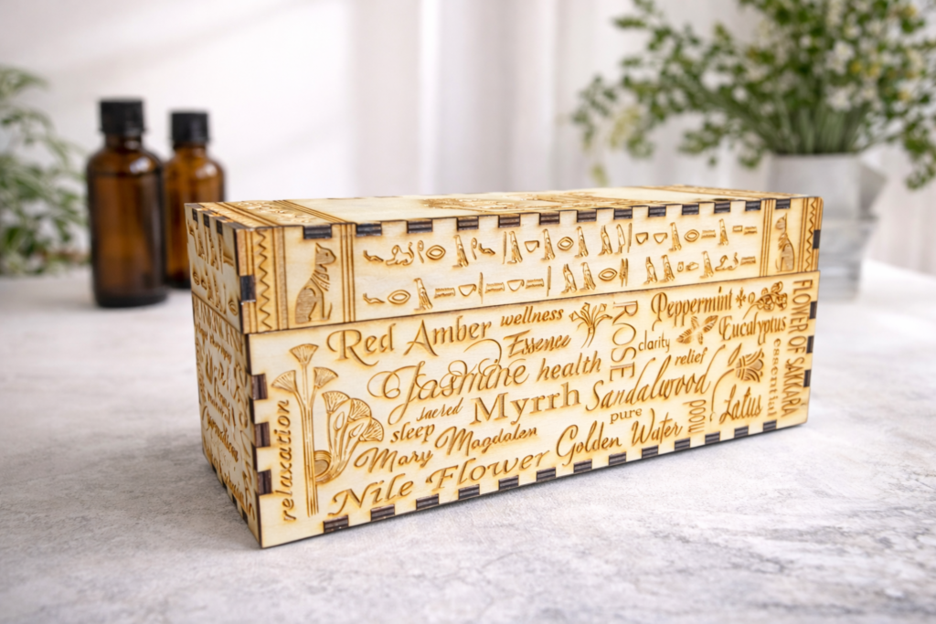 Egyptian Herbal Oils Chest