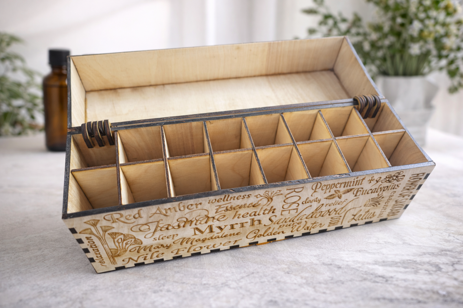 Egyptian Herbal Oils Chest - Image 2