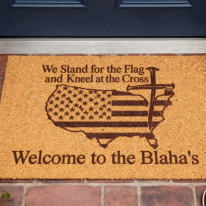 Custom Engraved Doormat