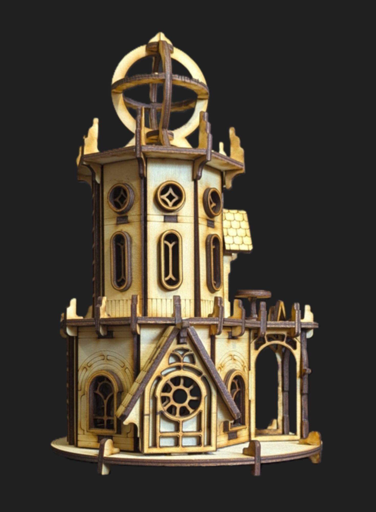 The Astral Keep – Handcrafted Fairy Observatory - Image 4