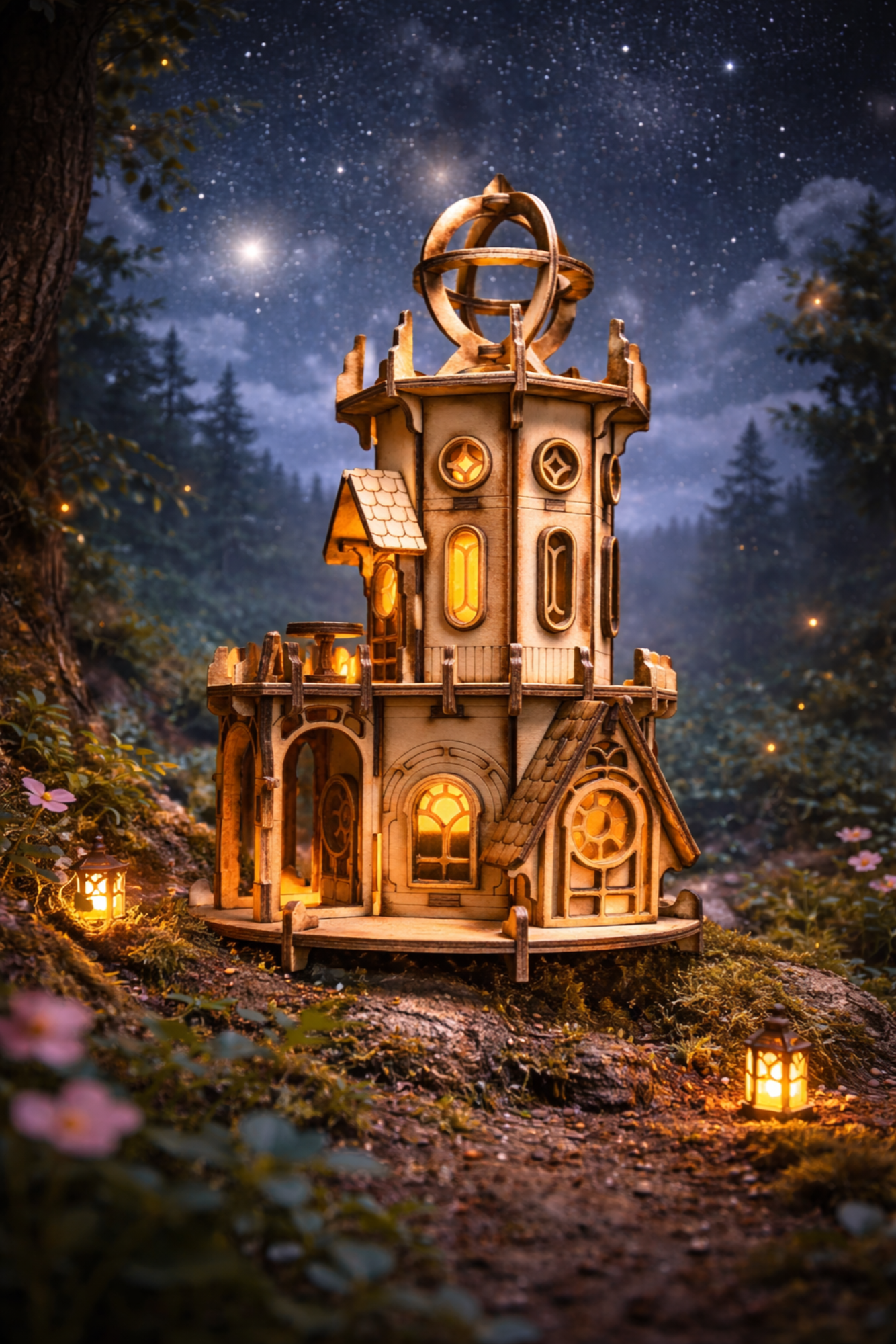 The Astral Keep – Handcrafted Fairy Observatory - Image 2