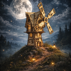 Abandoned Windmill of Elderfen — Fairy House