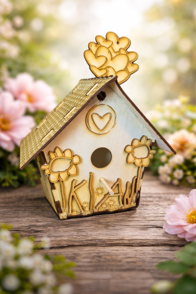 Your Child’s Artwork Birdhouse – A Story To Hang Outside